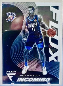 2020-21 PANINI FLUX THEO MALEDON INCOMING #13 INSERT ROOKIE RC - Picture 1 of 2