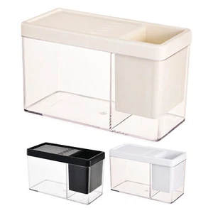 Mini Betta Aquarium Transparent Mini Fish Tank Small Desktop Tank for Shrimp - Picture 1 of 15