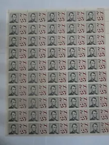 M/NH Scott #C59 - ABE LINCOLN - FULL AIR MAIL Sheet (50) .25 cent denomination - Picture 1 of 2