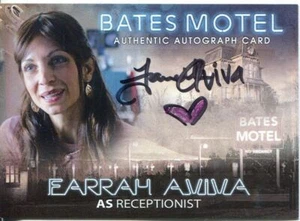 Tarjeta autógrafa de la temporada 1 de Bates Motel Farrah Aviva como recepcionista - Imagen 1 de 1