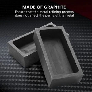 4 Stk 1KG Barren Gießform aus Graphit für Gold Guss Form Bars Mold Ingot Barres~ - Bild 1 von 9
