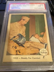 1959 Fleer Ted Williams #46 PSA 7 “NM” Boston Red Sox HOF “CENTERED” BEAUTY - Picture 1 of 2