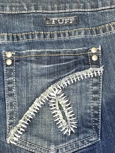 Cowgirl Tuff Chrome Hearts Jeans 33x33 (Msr 34x33) Bootcut Midrise Stretch - Picture 1 of 19
