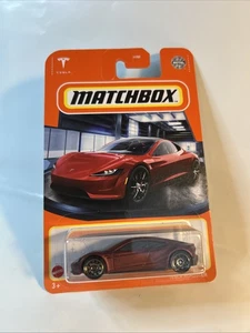 2022 Matchbox Tesla Roadster  Red Rare! - Picture 1 of 6