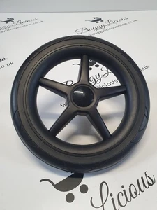 1× Bugaboo Donkey 3 5 Back Wheel Rear Foam Replacement Part Puncture Proof Black - Picture 1 of 3