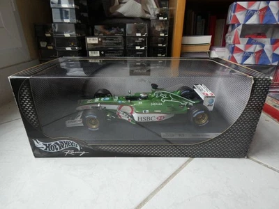 Jaguar Racing R3 Eddie Irvine #16 2002 1/18 Hotwheels Mattel F1 Formula 1 - Immagine 1 di 4