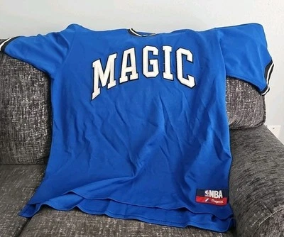 Camiseta deportiva vintage auténtica de la NBA Tracy McGrady #1 Magic TMAC azul 2XL majestuosa Foto 1 de 4