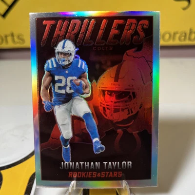 2022 Panini Rookies & Stars - Thrillers Silver Prizm #TH-12 Jonathan Taylor - Image 1 of 3