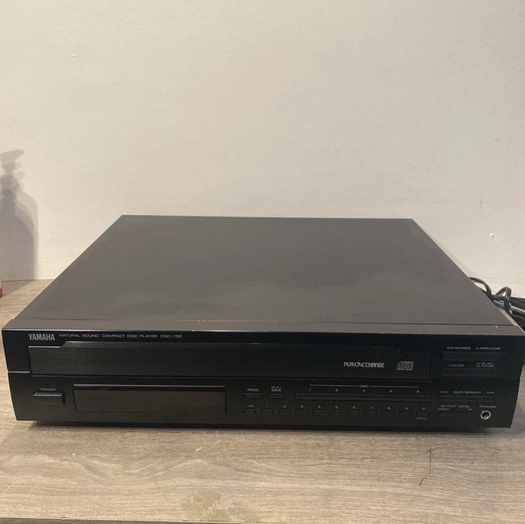 Yamaha CDC-755 Sonido Natural Compacto Reproductor de 5 Discos Probado Funciona Sin Control Remoto Foto 1 de 4