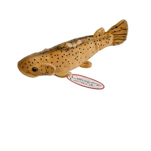 Cabin Critters gefleckte Bachforelle 8 Zoll Fisch Plüsch realistisch Flussangeln 2016 - Bild 1 von 2