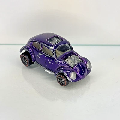 Hot Wheels Redline Custom Volkswagen US PURPLE - White interior ~Original 16!~ - Image 1 of 4