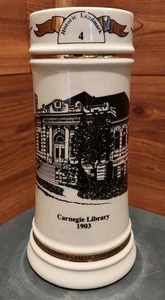 LEINENKUGEL'S HISTORIC LANDMARKS #4 CARNEGIE LIBRARY CHIPPEWA FALLS, WN. STEIN - Picture 1 of 11