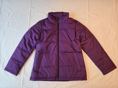 Chaqueta acolchada Lands End Down juvenil S PEQUEÑA 7-8 púrpura nueva con etiquetas Foto 1 de 4
