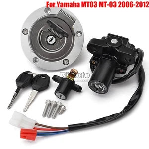 For 2014 2015 2016 Yamaha FZ09 Ignition Switch Seat Lock with Key cap cover - Imagen 1 de 7