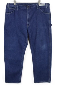 Dickies Vaqueros Hombres W44/L30 Corte Normal Cremallera Bolsillos Denim Azul - Imagen 1 de 10