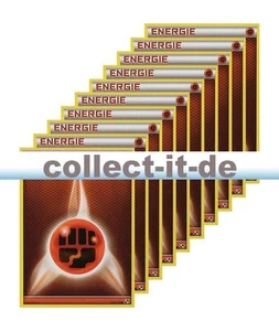 Pokemon Energiekarten Pokemon - 10 Energiekarten KAMPF - Bild 1 von 1