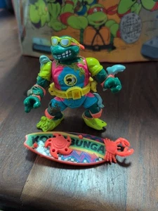 Sewer Surfer Mike Vintage TMNT Figure Complete 1990 Loose Legs - Picture 1 of 1