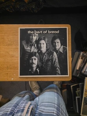 BREAD The Best Of 1973 LP Soft Rock Compilation Vinyl Record EKS-75056 LP NM  - Image 1 of 4