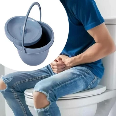 Leichter Nachttopf Mit Griff, Töpfchen, Urintopf Für Boot, Badezimmer, - Bild 1 von 4