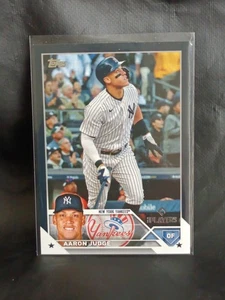 2023 TOPPS MLB X PLAYERS CLUBHOUSE PROMO BLACK BORDER AARON JUDGE 1 - Picture 1 of 2