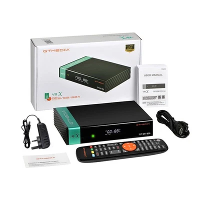 DVB-S/S2/S2X Satellite TV Receiver Digital FTA Tuner Box SCART HDMI PVR Player - Image 1 of 4