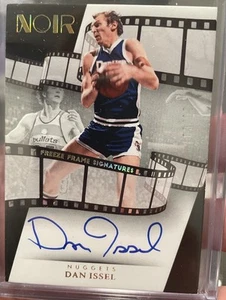 2023-24 Panini Noir Dan Issel Freeze Frame Signatures On Card Gold Nuggets /10 - Picture 1 of 3