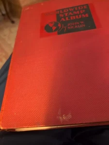 Worldwide Stamp Collection in Grosett And Dunlap 1934 Huge Old 'Standard' Album - Picture 1 of 22