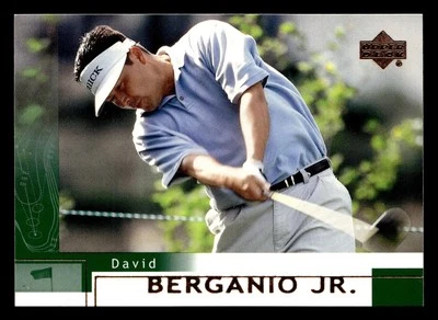 David Berganio Jr. 2002 Upper Deck #31 Golf PGA Tour *108 - Image 1 of 2