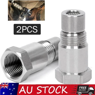 2PCS O2 Oxygen  Sensor Spacer Adapter Catalytic Converter Fix Check Engine Light - image 1 of 4