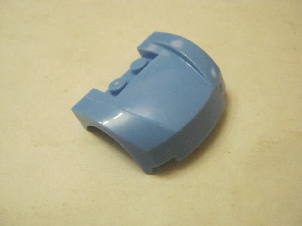 Lego (1) Medium Blue 2x4x1 2/3 Auto Hood, Mud Guard, 98835 (028-222) - Image 1 of 1
