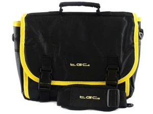 Fusion5 ® 10.1" Twin compartment Messenger Case Bag by TGC ® - Picture 1 of 112