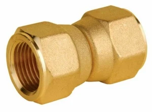 Acpar SWIVEL CONNECTOR Female Flare- 1/4", 3/8", 1/2" Or 5/8" - Picture 1 of 5