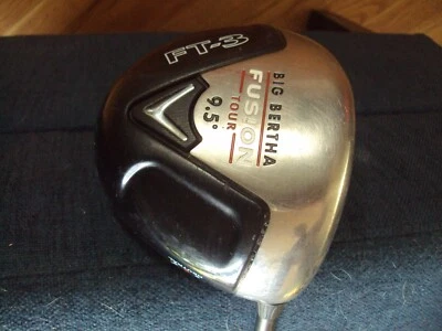 Controlador Callaway Big Bertha Fusion FT-3 Tour 9,5 grados RIP Alpha 2,9 60 g rígido Foto 1 de 4