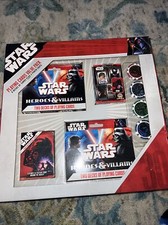 Star Wars Heroes And Villains Playing Cards Value Pack Skywalker Darth Vader