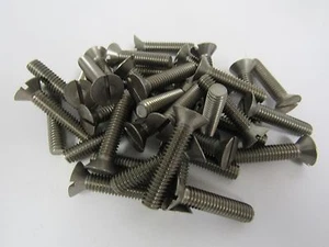 5/16-18 X 1-1/2 FLAT HEAD SCREWS(LOT OF 35) - Picture 1 of 2