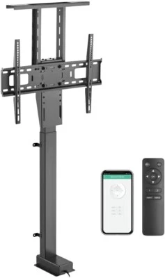 ynVISION Motorized TV Lift Mount Stand for 37"-77" TV's | Remote and App Control - Image 1 of 4