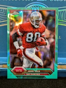 JERRY RICE 2023 Topps rifrattore lava acqua cromato composito /175!!! 49ers HOF!!! - Foto 1 di 24