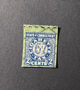 Connecticut State Revenue #C17 Cigarette Tax - 2 cents blue - unused - MNH - CT - Picture 1 of 1