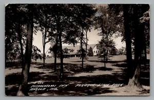 RPPC Potawatomi Inn Pokagon State Park Lake James Angola IN Cancel 1941 - Picture 1 of 2