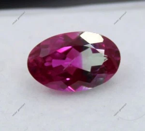 4.18 Cts GENUINE OVAL CUT NATURAL BI-COLOR SAPPHIRE LOOSE GEMSTONE - Picture 1 of 6