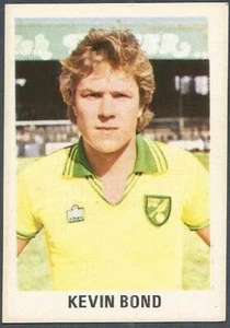 FKS SOCCER STARS 80 #196-NORWICH CITY-KEVIN BOND - Imagen 1 de 1