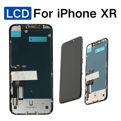 New LCD Display Touch Screen Digitizer Frame Assembly+Back Plate For iPhone XR  - Image 1 of 4