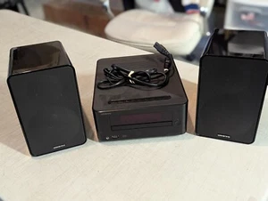 Onkyo CR-265 CD Player AM FM Receiver Mini Stereo System w/ D-T25 speakers WORKS - Picture 1 of 15