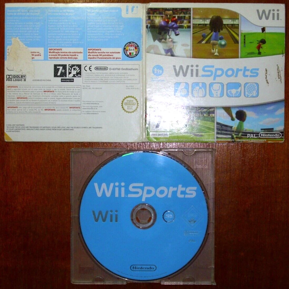 Nintendo Wii Sports Wii / Wii mini / Wii U, Pal-España (Multilenguaje) - Imagen 1 de 1