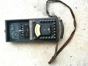 1) old tool / outil ancien rare , volt milliampèremètre SIGOGNE A PARIS - Picture 1 of 7