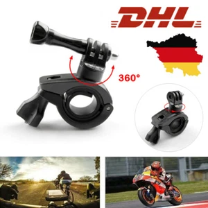 Fahrrad Motorrad Lenkerhalterung Halter für Gopro Hero SJ4000 Kamera Drehung am - Bild 1 von 6