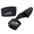 Portable Fishing Rod Holder Belt Tip Guard Cover Pole Elastic Tie Wrap Strap Kit