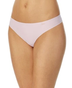 NWD Dkny Litewear Cut Anywear Logo Thong Underwear Pink XL - Picture 1 of 6