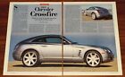 CHRYSLER 2004 CROSSFIRE MAGAZINE PRINT ARTICLE CAR AND DRIVER GERMAN ACCENT