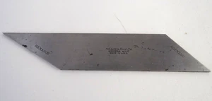 "The Lufkin Rule Co." 4" Machinists' Straight Edge, Hexagon, Octagon USA Vintage - Picture 1 of 4
